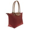 Longchamp Logo Foldable Zipper Tote Bag Women Tote Bags Red 2605089P59