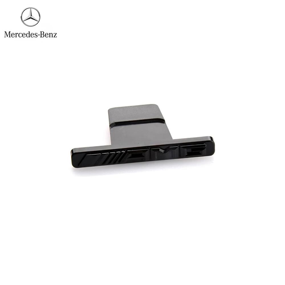 

1pcs 3D AMG Logo Emblem Car Front Grille Badge For Mercedes Benz w211 W124 W169 W176 W177 W202 W203 W204 W205 W210 accessories чорний