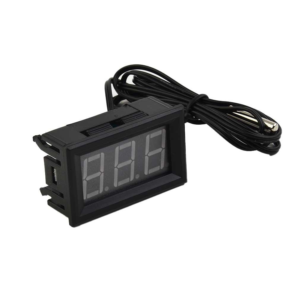 Digital Thermometer Measuring Refrigerator Terrarium