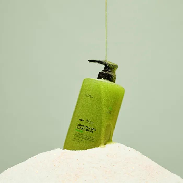 Vaspa Bath Salt Scrub AC Body Wash Pure Leaf 1000ml