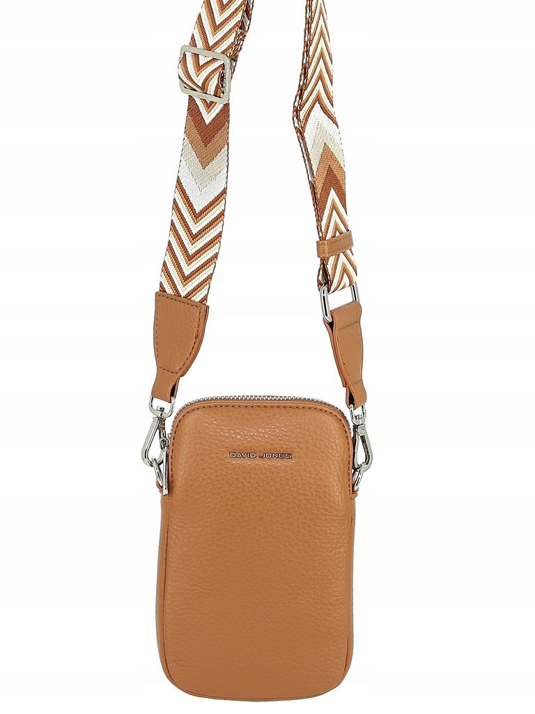 David Jones women's mini messenger bag, eco-leather