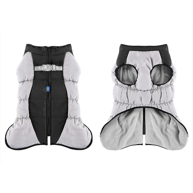 Winter Warm Pet Dog Coat Waterproof Pet Jacket for Medium Large Dogs Reflective Thickened Plush Dog Clothes Dog Accessories
