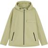 Kappa SS24 Hooded Zip Design Solid Color Small Logo Long Sleeve Windbreaker Men outerwear Green K0E52FJ42-3129