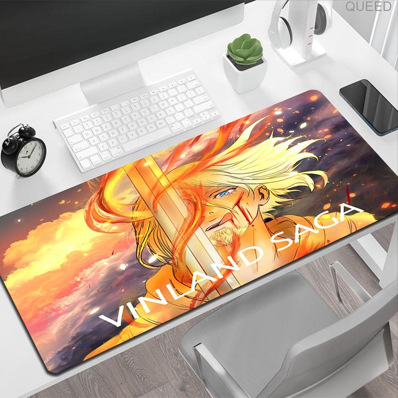Großes Mauspadd Vinland Saga Mauspadd Gaming Groß Xxl Gamer Tastatur Mausmatte Schreibtischschutz Zubehör Computer PC Schreibtische Unterlagen