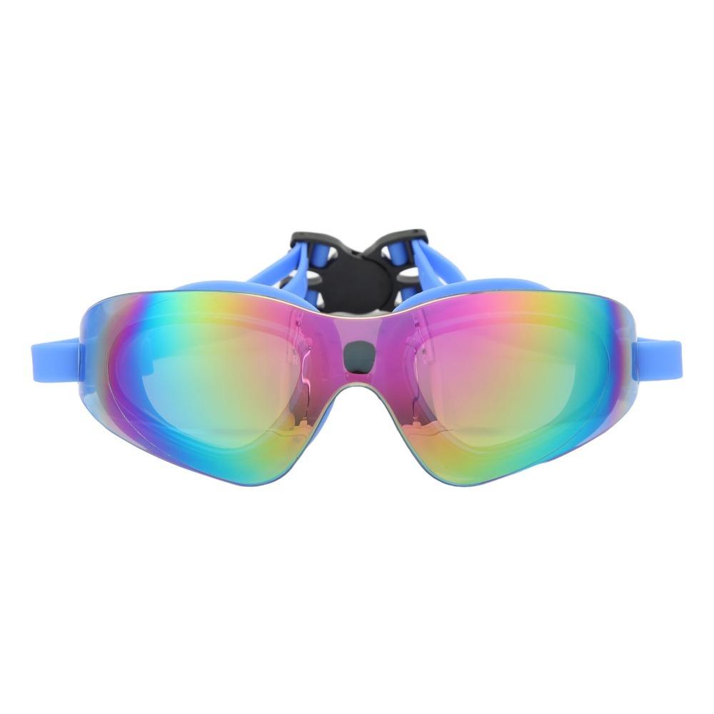 No Leaking Swimming Goggles with PC Mirror Silicone Goggles Comfortable Swim Glasses Swimming Pool