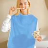 Leichte Essbekleidungsschutzer Weicher täglicher Pflege-Schürze Polyester Essens-Tuch Ältere