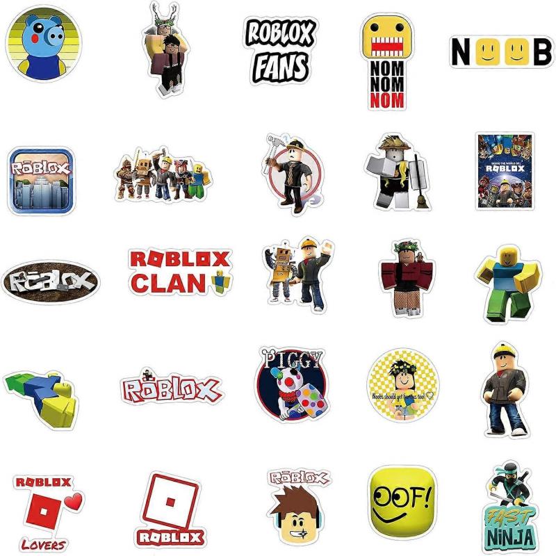 Video Game Roblox Stickers | 50 Pcs Vinyl Stickers Roblox