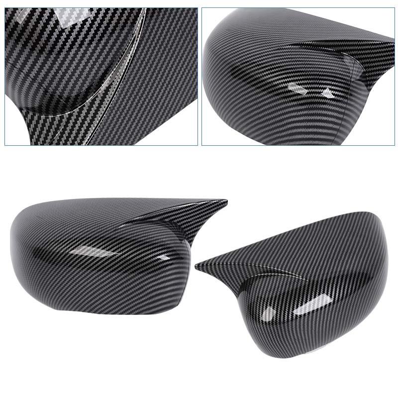 Car Rearview Mirror Decorative Frame Protective Cover For Dodge Charger For Chrysler 300C 2006-2010 Car Exterior Accessories , ABS Plastic