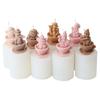 Festival Silicone Candle Mold Christmas Party Supplies Holiday Ornament Molds Suitable for Party and Home Decorations