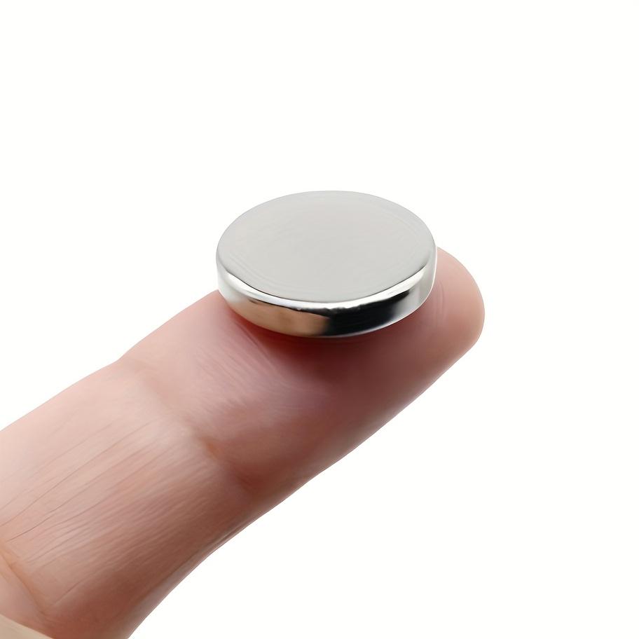 10pcs 15x3mm Round Magnets – Strong Metal Fridge Magnets for Photos, Stickers & DIY