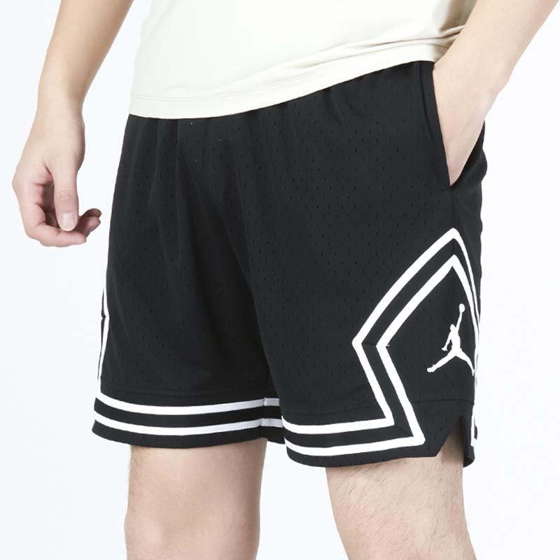 Shorts Esportivos Air Jordan Dri-FIT Sport Diamond Preto Multicor Masculino DX1488-010