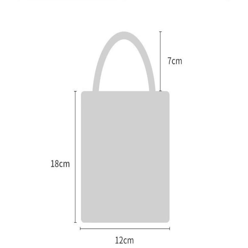 1 Peça Meninas Fofo Bolsas Transversais Ao Ar Livre Coreanas Mini Bolsa de Mão Quadrada Tricotada em Coração Para Mulheres Pequena Bolsa de Ombro para Celular