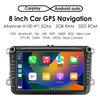 OSSURET 8" 2 Din Multimedia Player for Volkswagen Golf 5 Transporter VW Passat B6 Polo Jetta Skoda Seat Android 13 Intelligent Carplay Car Radio GPS