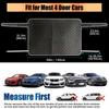Car Rear Windshield Snow Cover Outdoor Waterproof Anti Ice Frost Auto Protector Winter Automobiles Exterior Cover with