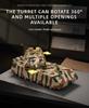12GO-97025 Camouflage Edition Heavy Tank Building Blocks Model Toy for Boys