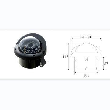 YT-QX980-B Small Boat Magnetic Compass YT-QX980-B