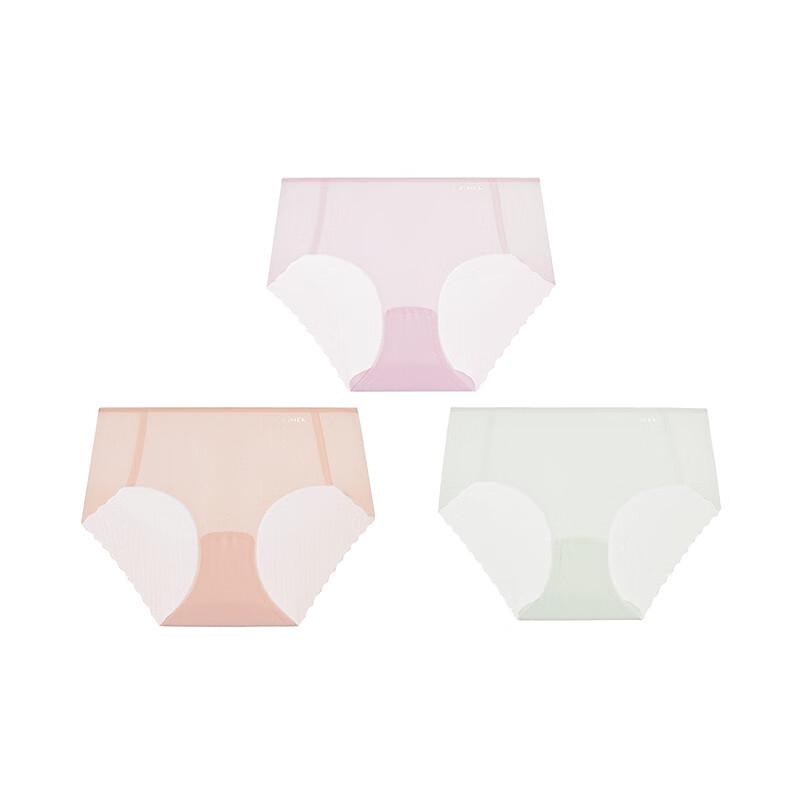 Aimer Women's Seamless Mid-Rise Boxer Briefs 3-Pack