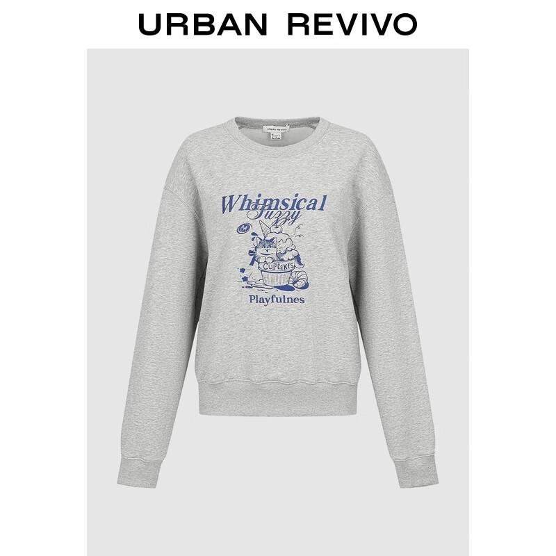 

UR Women s Casual Winter Pet Pattern Sweatshirt S