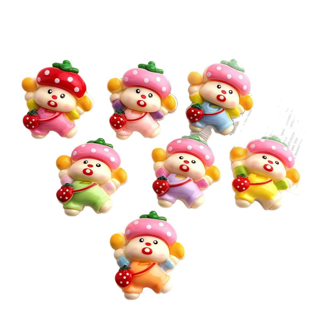 Handmade DIY Resin Accessories: Apple Dog Charms, Children's Hair Clips, Claw Clips, Pendants, Ornaments, Beaded Pens, Cream Glue Materials.