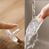Transparent Rubber Wedge Shims - Plastic Furniture Levelers For Uneven Surfaces, Matte Finish, Cuttable Hard Table Pads