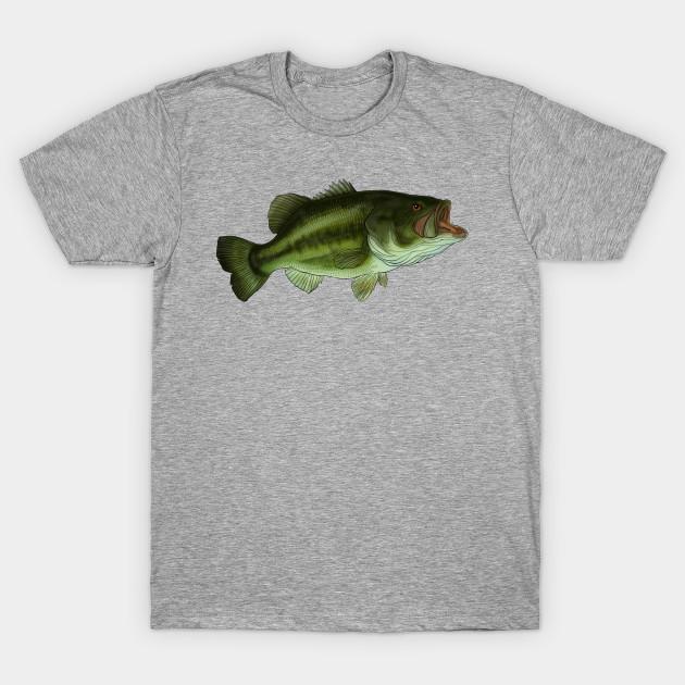 Unisex Fashion TShirt Bass Print TShirt Plus Size S-5XL T-Shirt 100%Cotton Tops O Neck Short Sleeve Tees