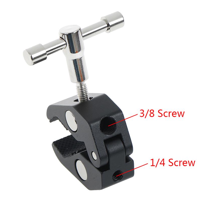 Magic Arm Crab Claw Tongs Pliers Clip Flash Bracket For Camera Tripod Monopod