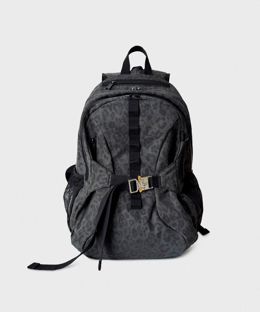 Nillring 5 Pm Backpack_Leopard Charcoal