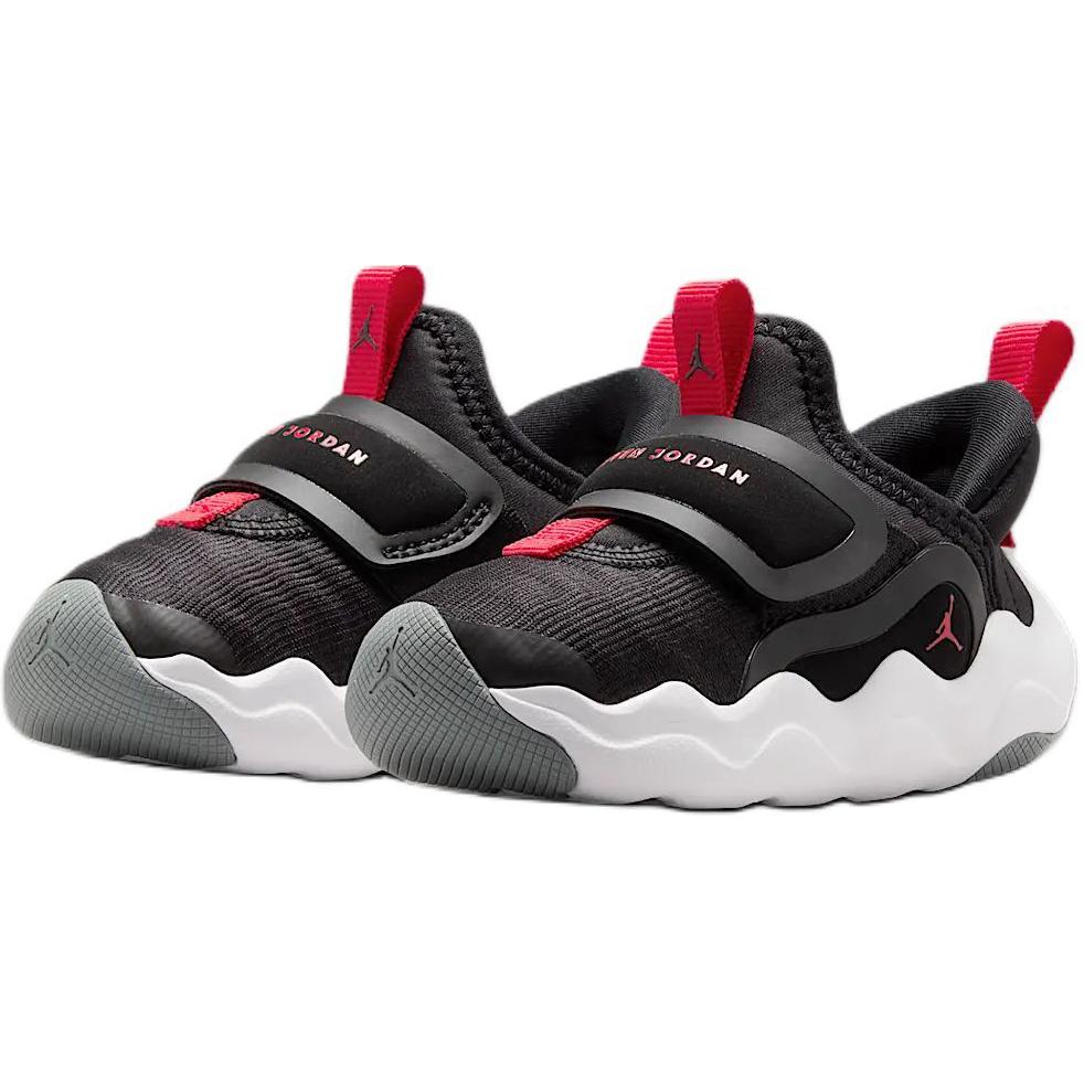 Air Jordan 23/7.2 EasyOn TD Black University Red Baby Sneakers Cool-Grey White HF3414-001