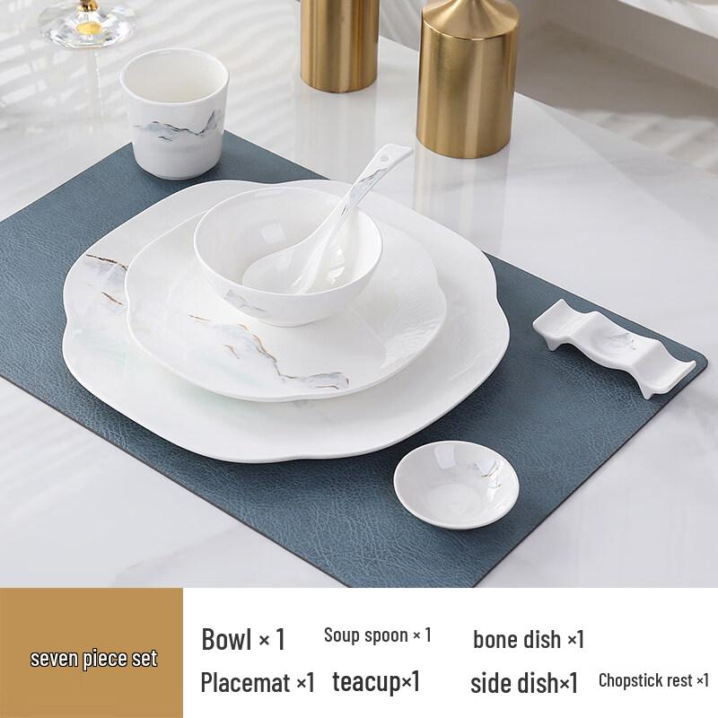 Elegant Chinese Bone China Tableware Set