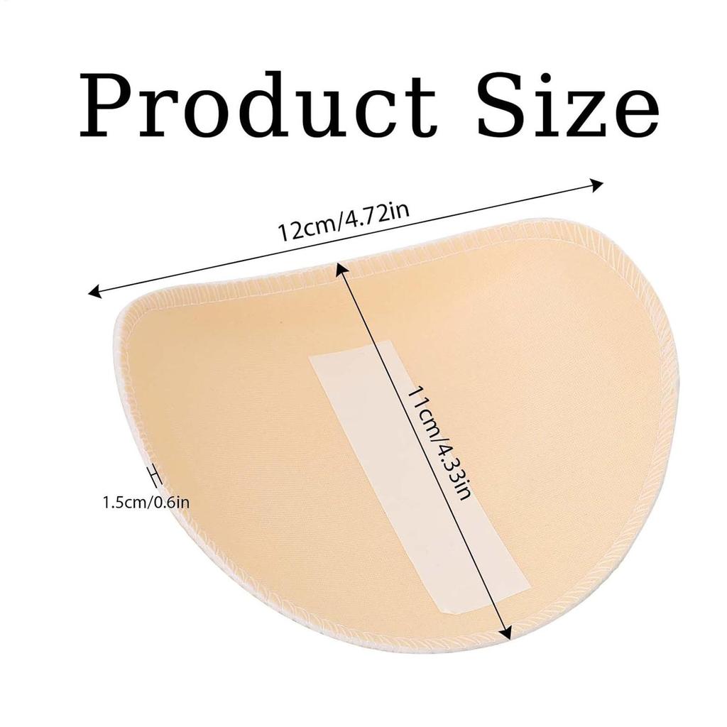 3 Pairs Sponge Shoulder Pads Sponge Breathable Set-in Pads Shoulder Enhancer for Women Men Breathable Sponge Pads for Blazer