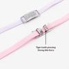 Silver Diamond Lock Shoelaces without ties Flat Shoelace for Shoes accessories Elastic Laces Sneakers Tennis No Tie Shoe laces