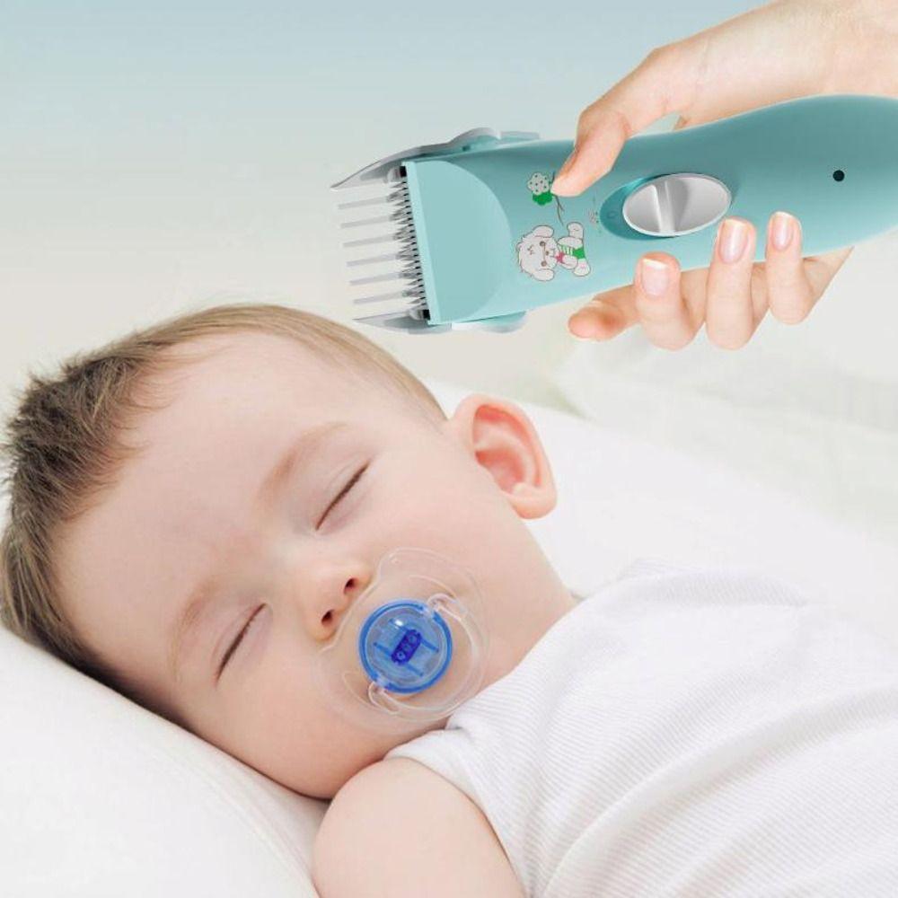 Silent Children Hair Clipper Safty Hair Trimming Tools Baby Hair Clipper Kit  for Boys Girls
