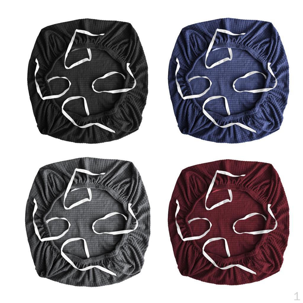 4x Elastic Chair Seat Covers Cushion Protection Party
