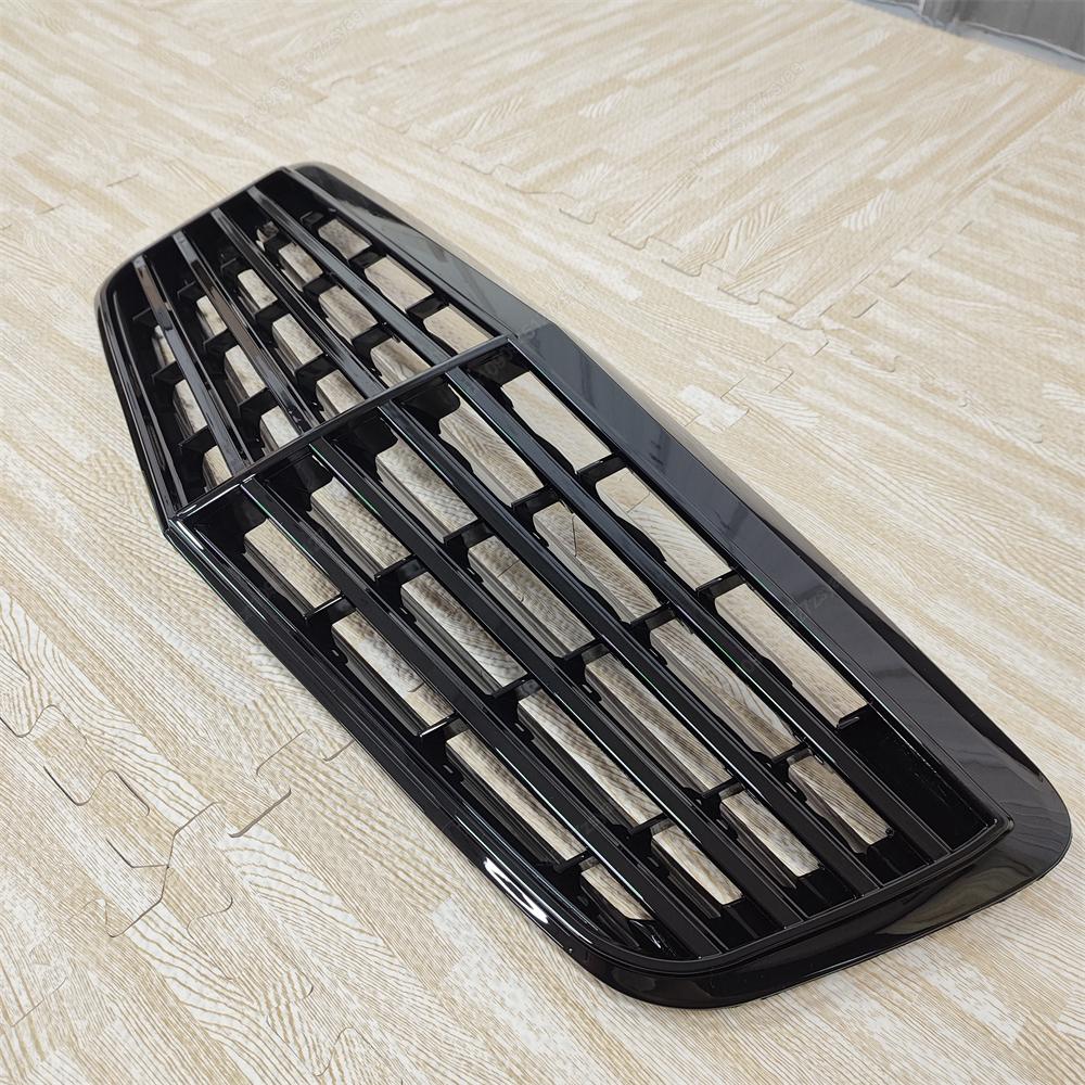 Front Bumper Grille Grill For Mercedes Benz W211 E-Class E280 E320 E350 E400 E500 Saloon 2006-2009 Facelift Gloss Black Tuning