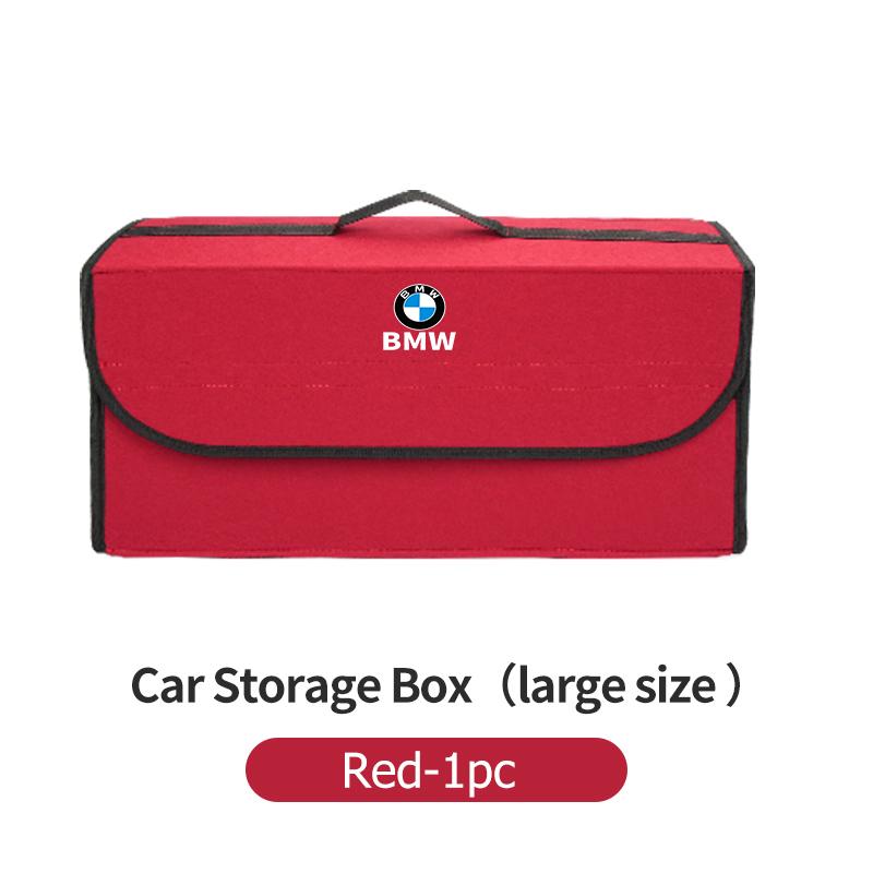 For BMW Car Large Capacity Felt Trunk Storage Box Interior Accessories X3 X5 M5 M3 E46 E90 E60 F10 E39 F30 E36 G30 E87 E70 Blcr33