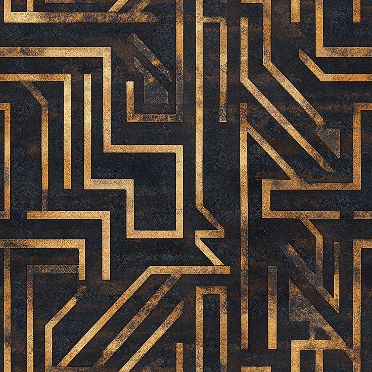 Light Luxury Black Golden Large Area Carpet Greece Geometric Printed Rectangle Waterproof Room Bedroom Kitchen Home Decoration
