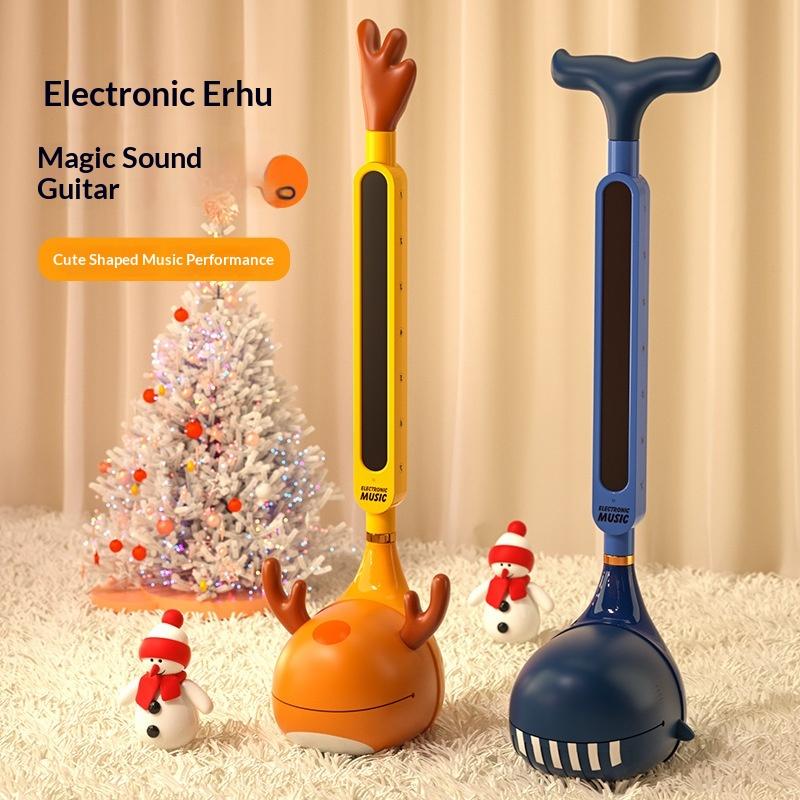 Otamatone Japanisches Elektronisches Musikinstrument USB-Aufladung Musik-Synthesizer Kaulquappe Kawaii Pädagogisches Geschenk Für Kinder Erwachsene