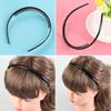 1/2 Pcs Clothing Black plastic Men Hair Clip Sports Hairband Soccer Headband Toothed