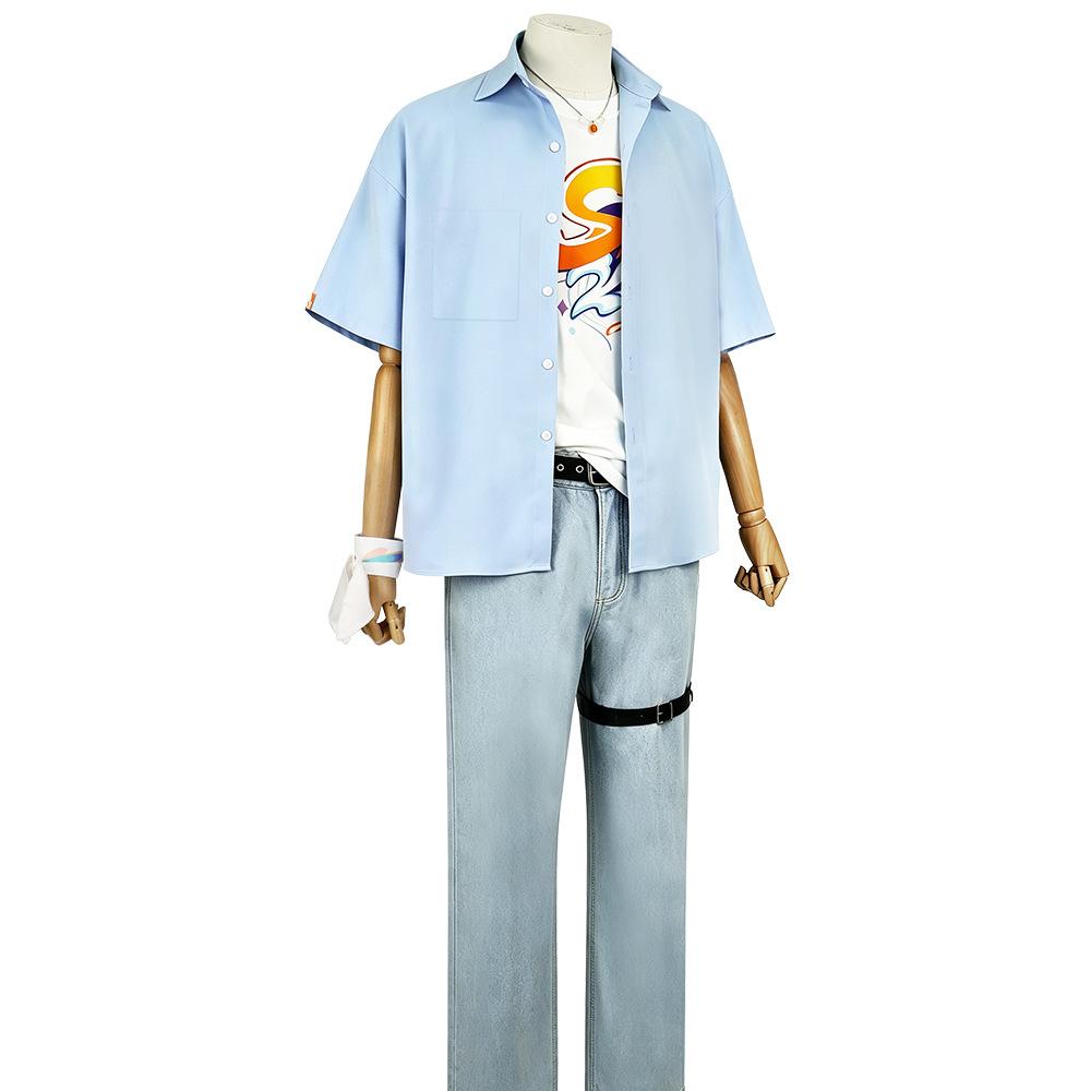 Honkai Star Rail Robin & Sunday Fanta Collaboration Cosplay Costume, Game Anime Full Set