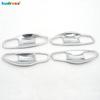 Copertura Bordo Ciotola Maniglia Porta Laterale Cromata per Hyundai Santa Fe IX45 2013 2014 2015 2016 2017 Accessori Tappo Tazza Maniglia Laterale Auto