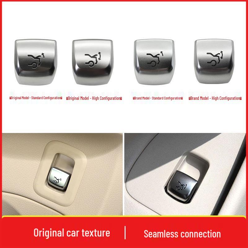 Compatible with Mercedes-Benz GLC W205, E-Class W213, and S-Class W222: Tailgate Switch, Electric Trunk Button, Luggage Compartment Switch.