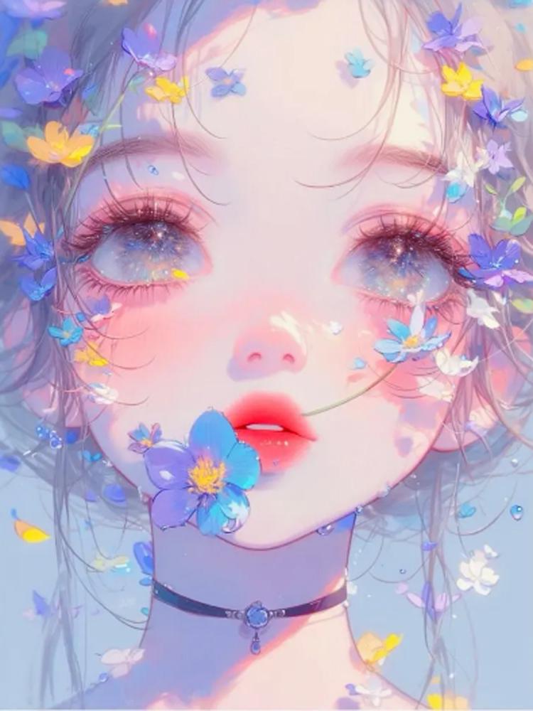 DIY Diamond Art Painting Collection 2024 Japanese Cartoon Anime Girl Embroidery Cross Stitch 5D Diamond Mosaic Home Decoration