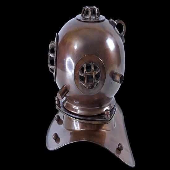 Brass Replica Deep Sea Diver's Helmet