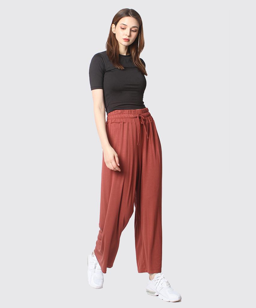 NOKJOK [2 Pack] Modal Wide Pants (4 Colors)