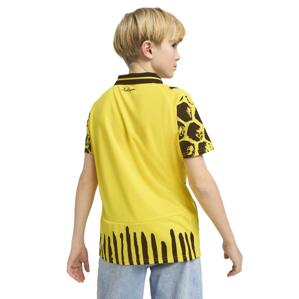 Puma Childrens/Kids 2025/2026 Borussia Dortmund Home Shirt
