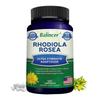Pó de Rhodiola Rosea 1000 Mg Suplemento Alimentar, Força Ultra, 120 Cápsulas Por Frasco
