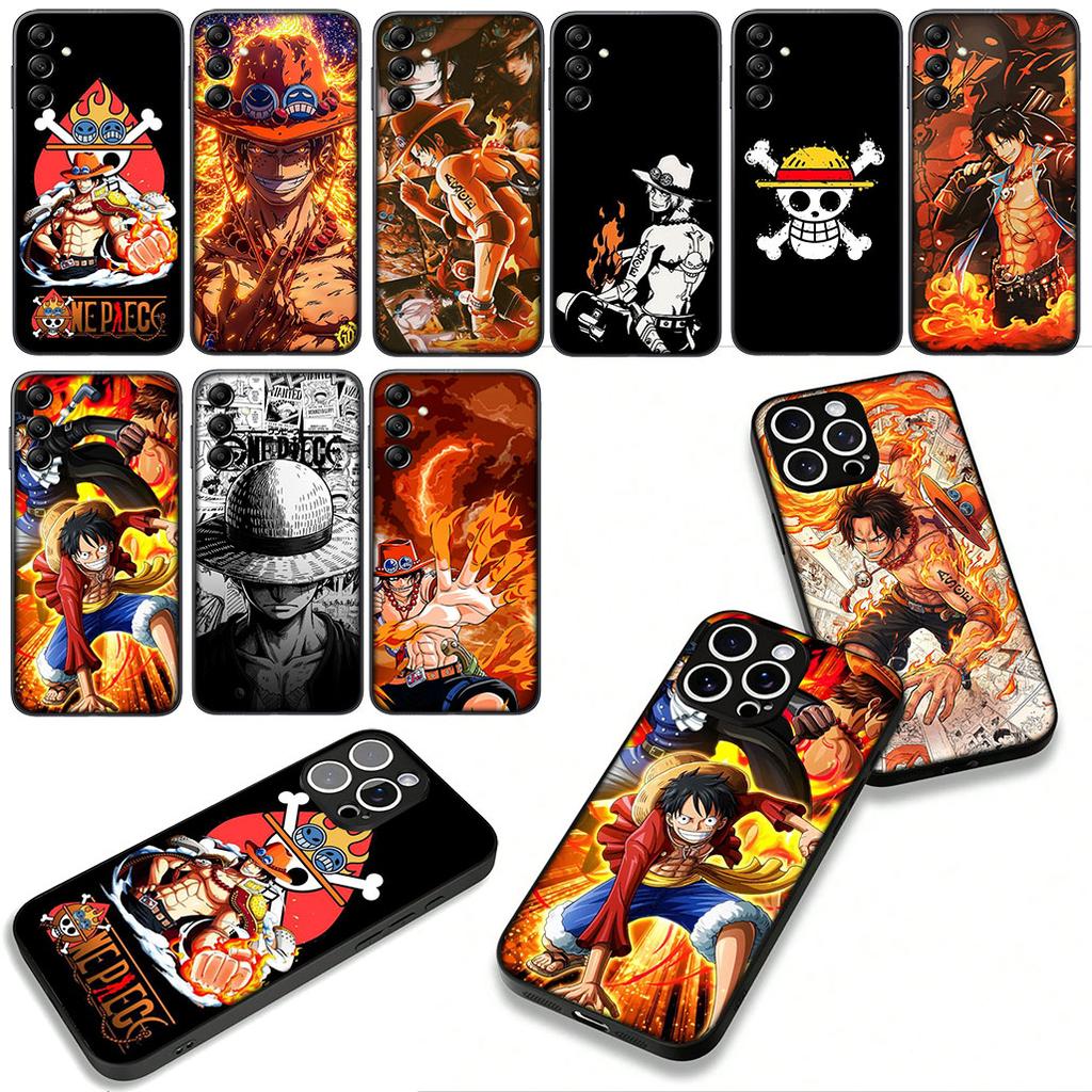 Wallpaper Ace Luffy One Piece for Motorola Moto G04 G13 G14 G22 G23 G20 G32 G34 G35 G64 G82 G84 G53 G60 G72 E14 E15 E13 Case