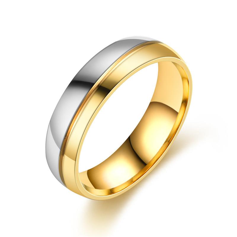 

Fashion Stainless Steel Couple Rings For Men Women with Rhinestones Zirconia Rings Wedding Party Zircon Valentines Day Gifts 9