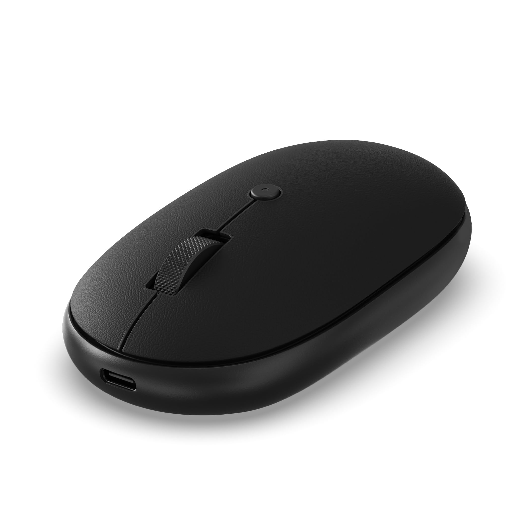 

SATECHI OntheGo™ Bluetooth Mouse with USB C Rechargeable Battery, Connects to Up to 3 Devices, Ideal for Laptops, Computers, and Tablets, Compact