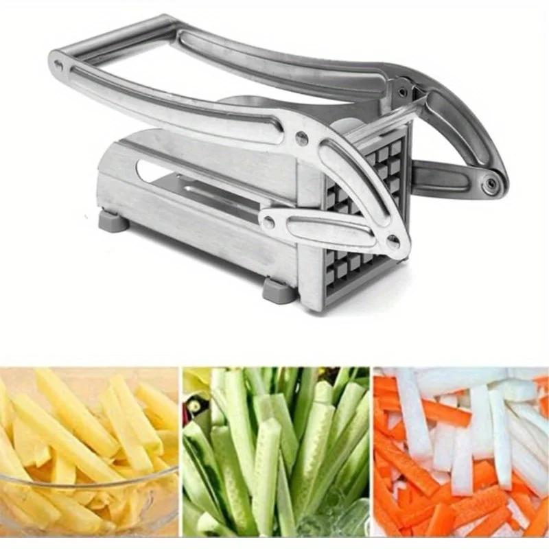 1PC stainless steel french fry cutter, suitable for carrots and cucumbers